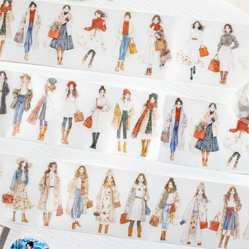 Stickers World Shape Series Life Landscaping Journal