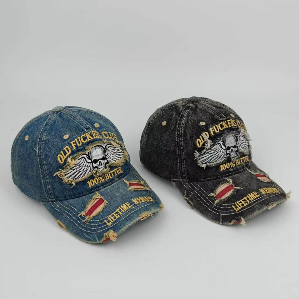 Casquette de baseball brodée de protection solaire