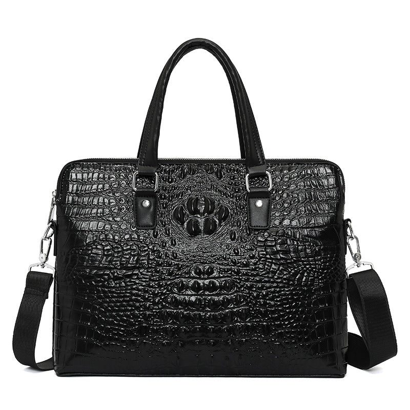 Sac à bandoulière pour homme modèle Crocodile Business