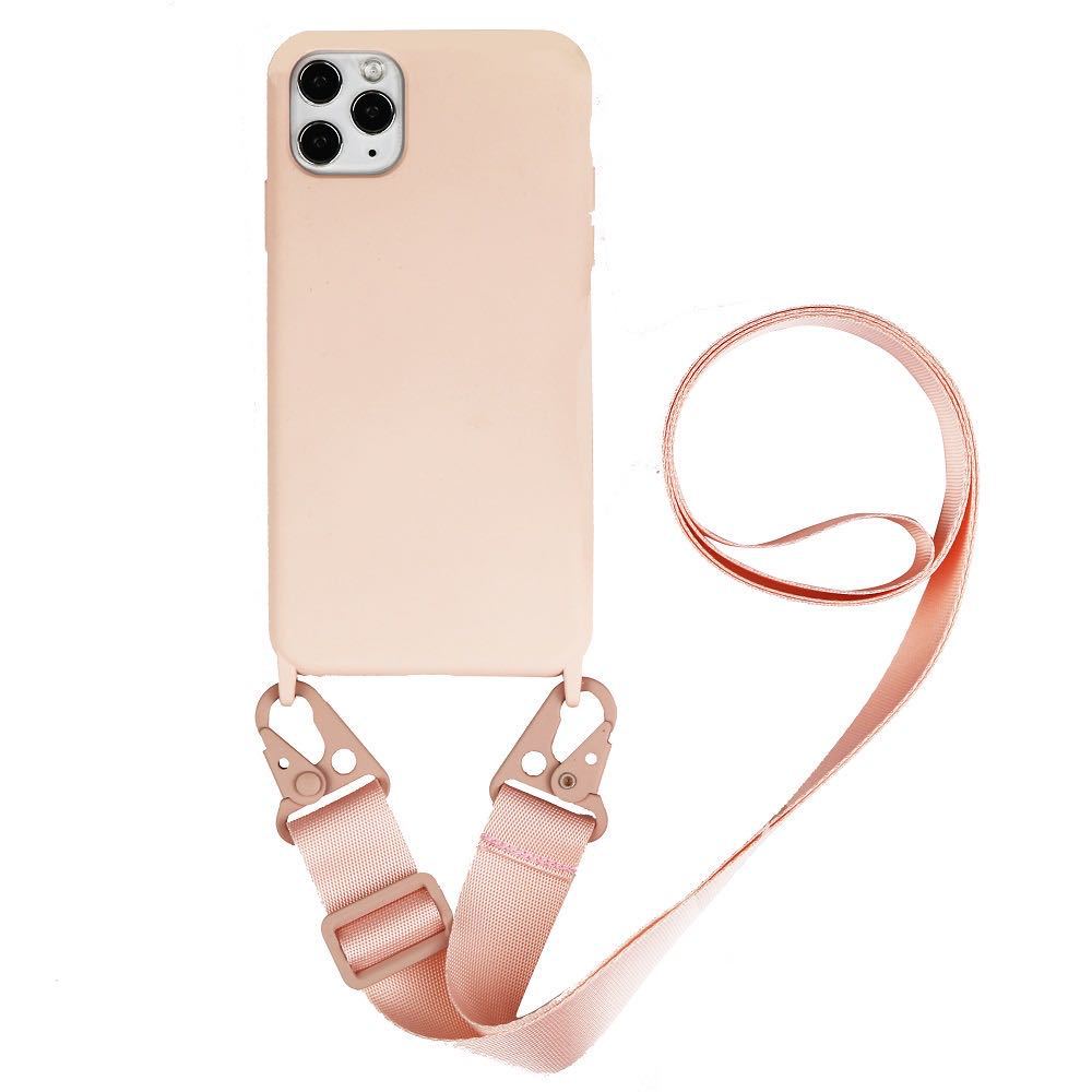 Cas de téléphone à élingue en silicone