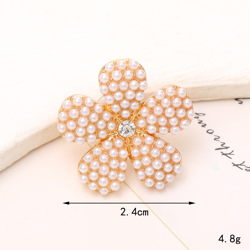 Jeans Button Trou Chaussures Diy Accessoires Bright Crystal Classic Style Ornement Accessoires