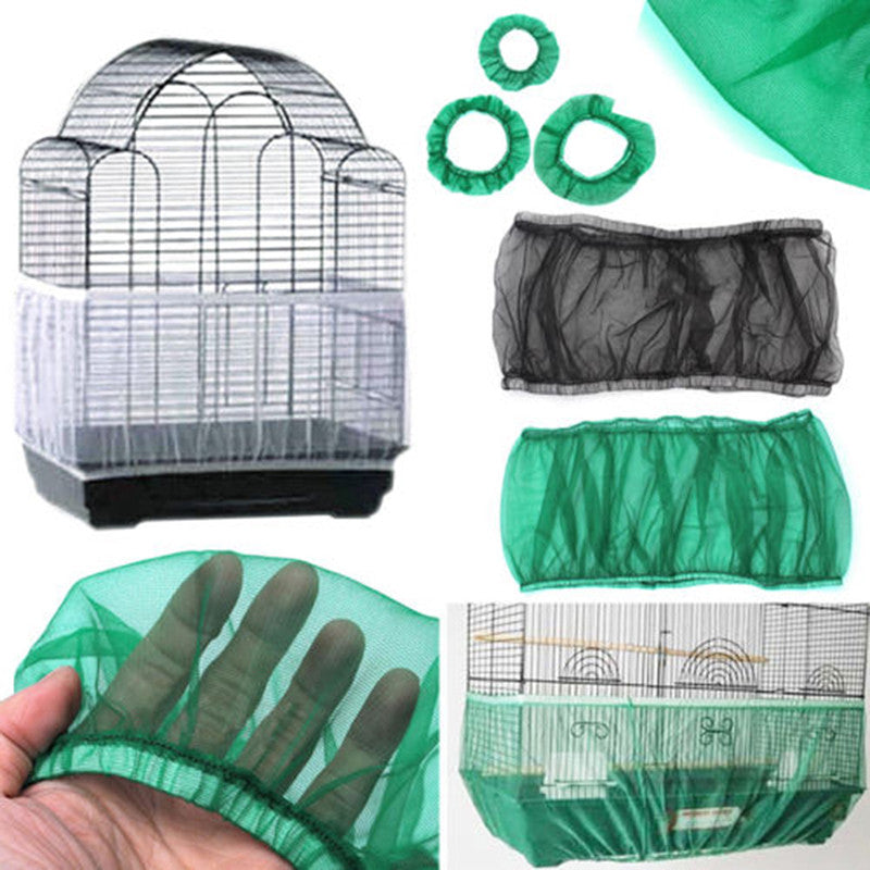 La cage d'oiseau Mesh couvre la cage d'oiseau anti poussière