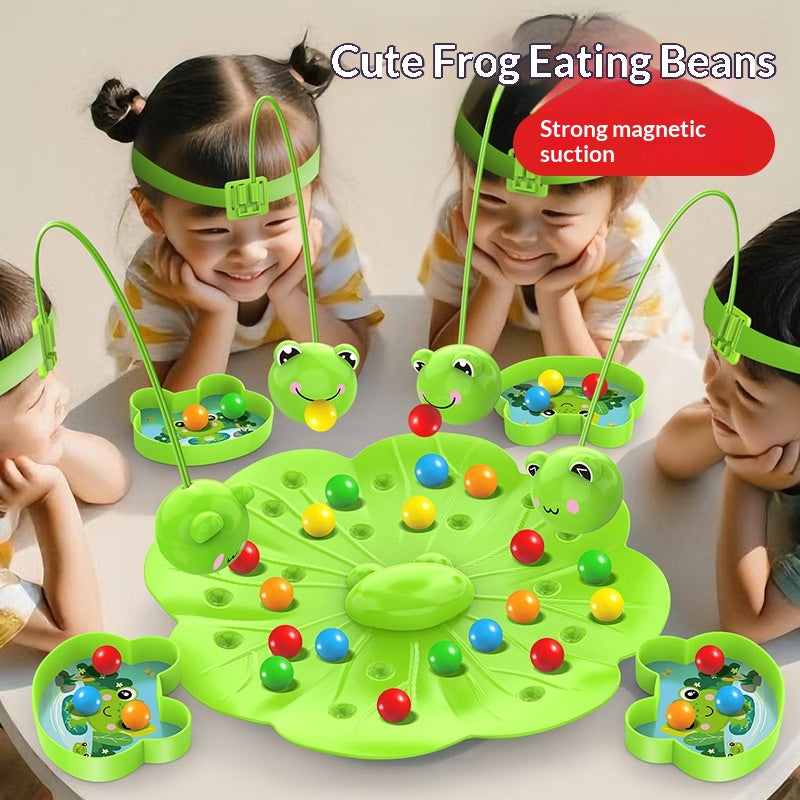 Jouet magnétique Grenouille Manger Haricots Éducation Jouet de jeu
