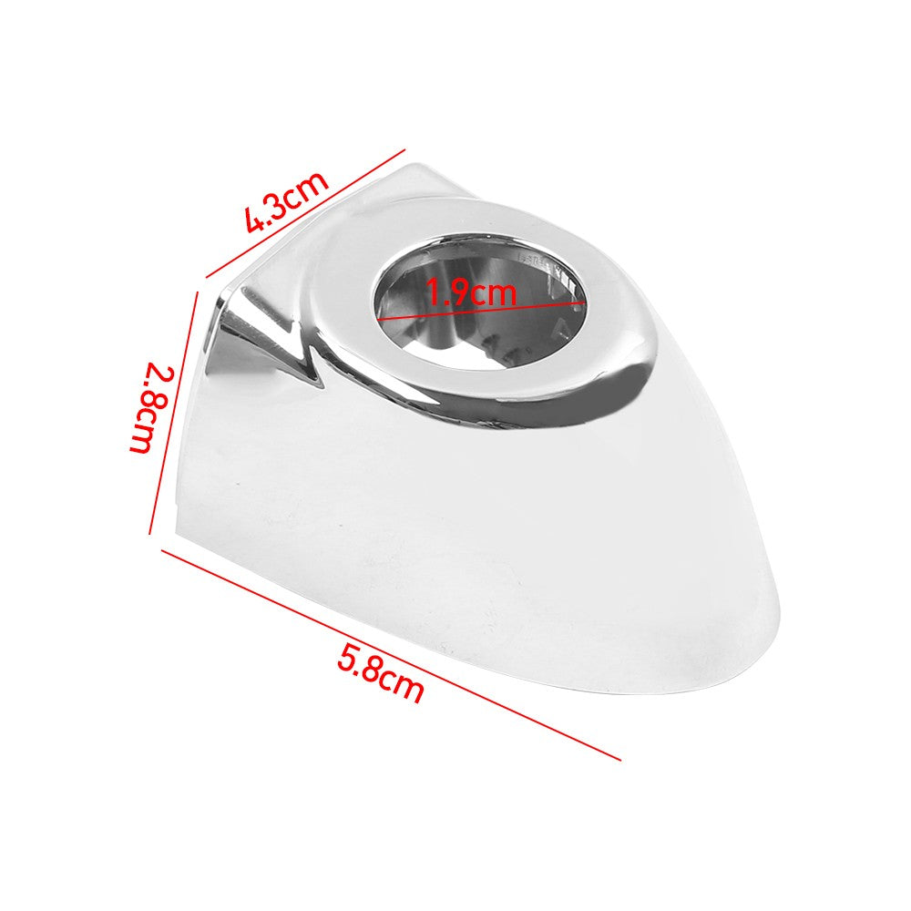 Couverture de poignée de poignée de porte avant Chrome pour Fiat 500X 2016-2021 735607049