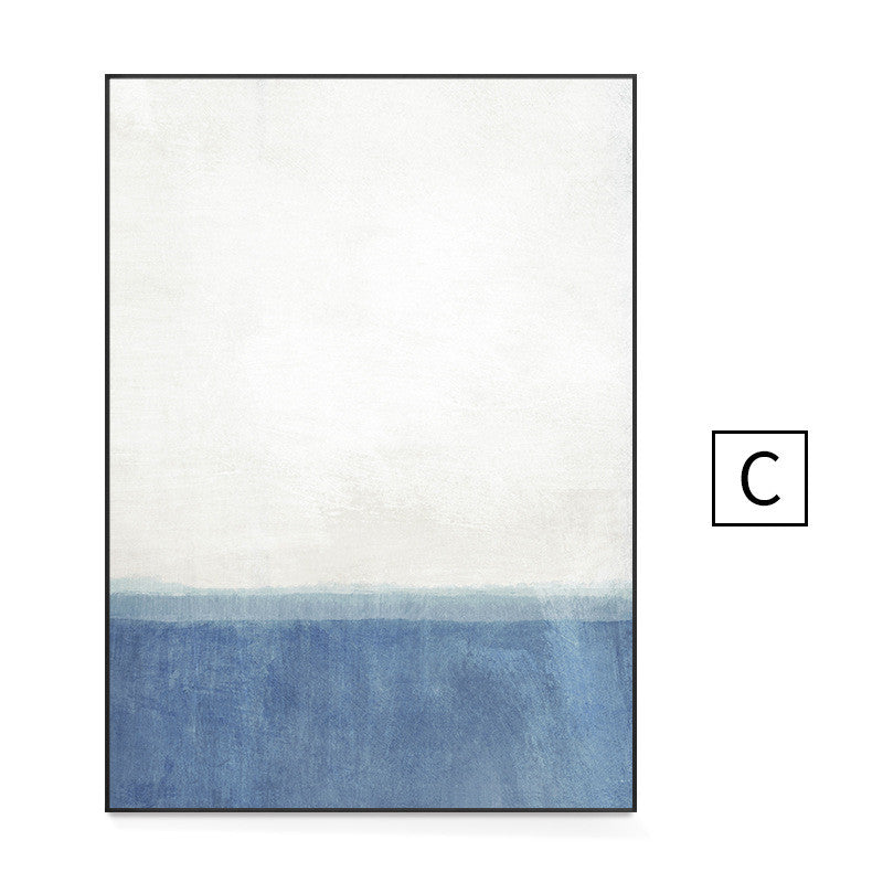 Scandinave abstrait moderne peinture murale géométrique toile d'art affiche