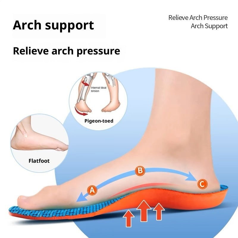 Semelle intérieure pour correction à pieds plats Pure Blue
