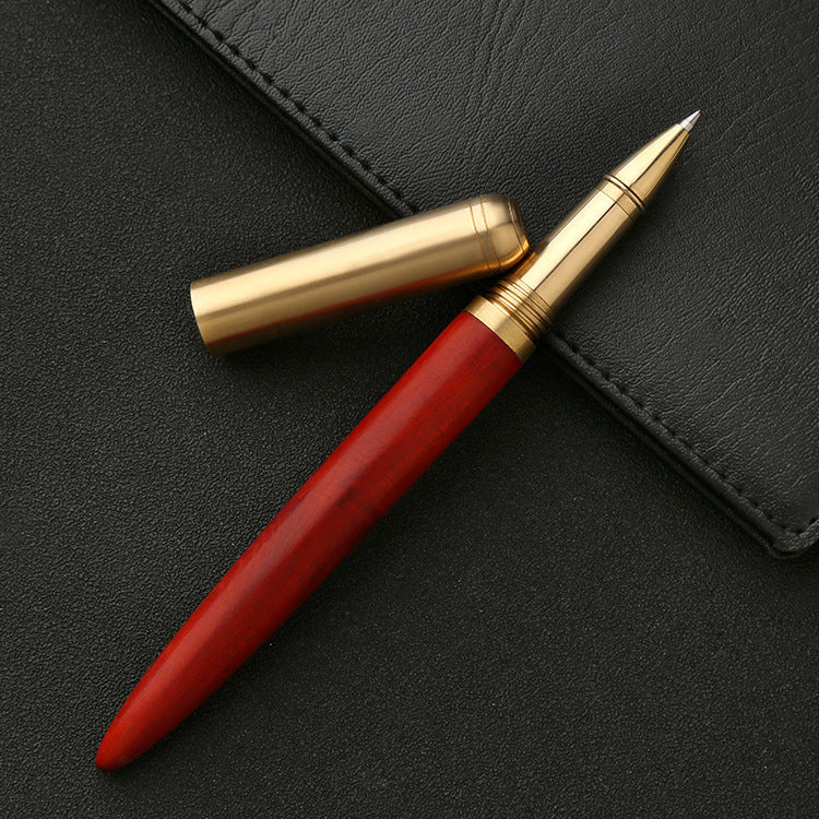 Business Creative Cadeau Stylo en métal de bois massif