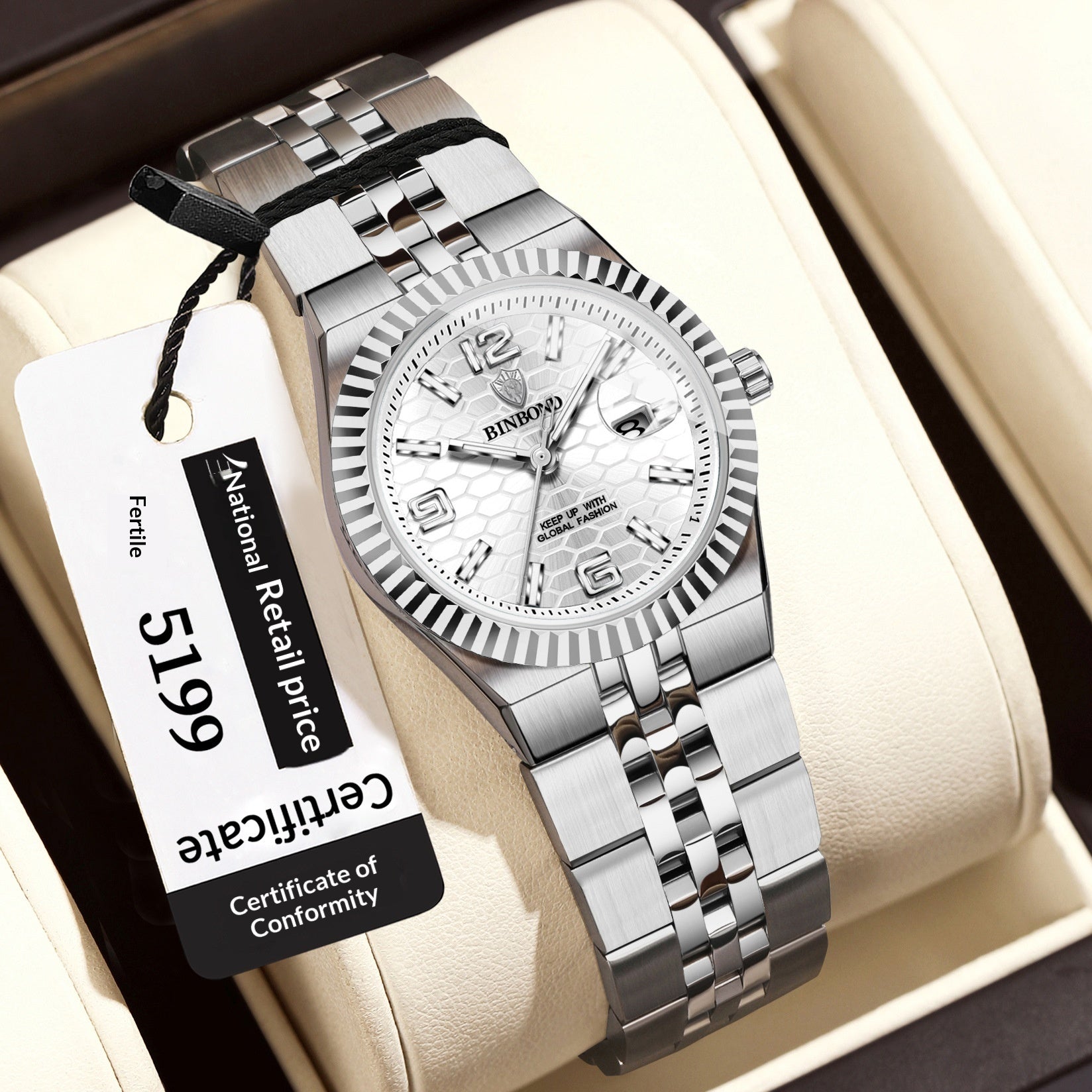 Femmes Imperméable Casual Watch Style coréen Design de mode