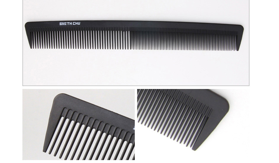 Cheveux professionnels longues cheveux coiffer peigne grande dent cheveux bouclés peign
