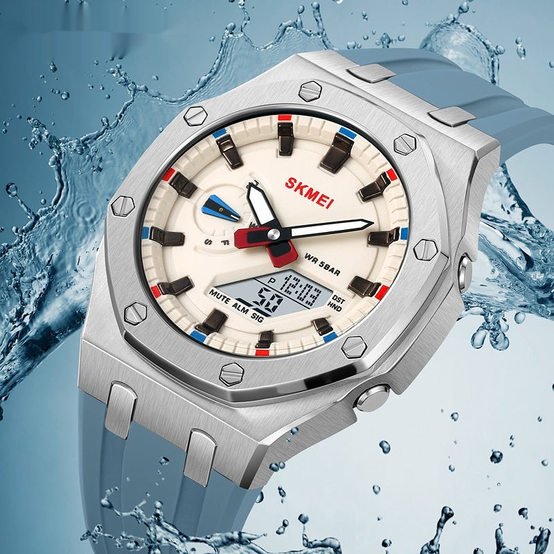 Multifonctionnel Sports Waterproof Luminous Electronic Watch