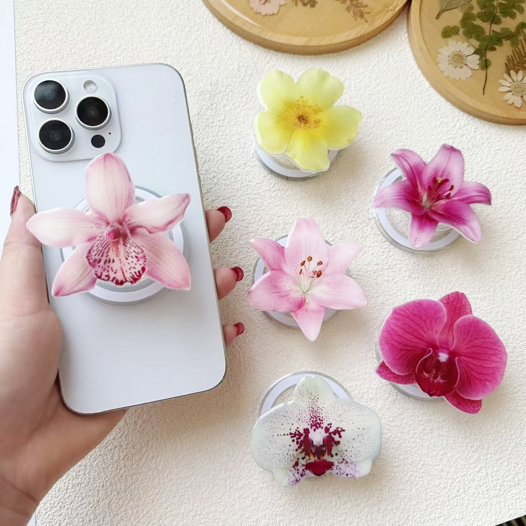 Phalaenopsis Flowers Mobile Airbag Holder