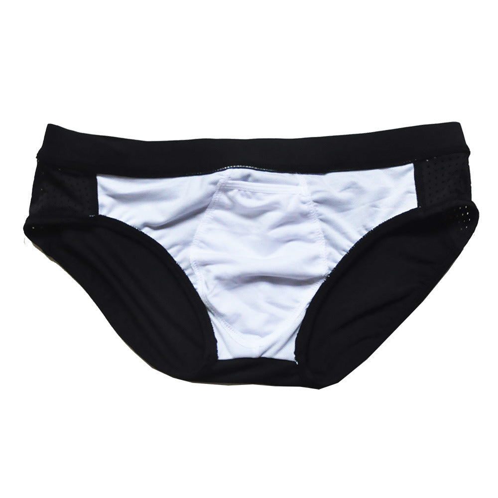 Slips de natation en mailles sexy pour hommes