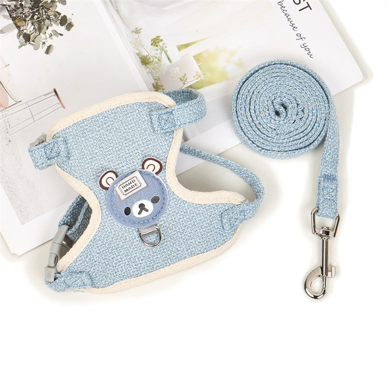 Pet Supplies Dog Hand Holding Rope Vest réglable