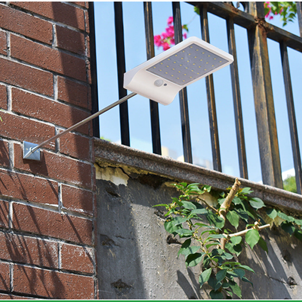 36LED solaire corps humain induction extérieur étanche Courtyard lampe murale