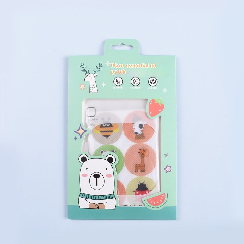 Stickers Huile Essentielle de Plante Pour Enfants Extérieurs