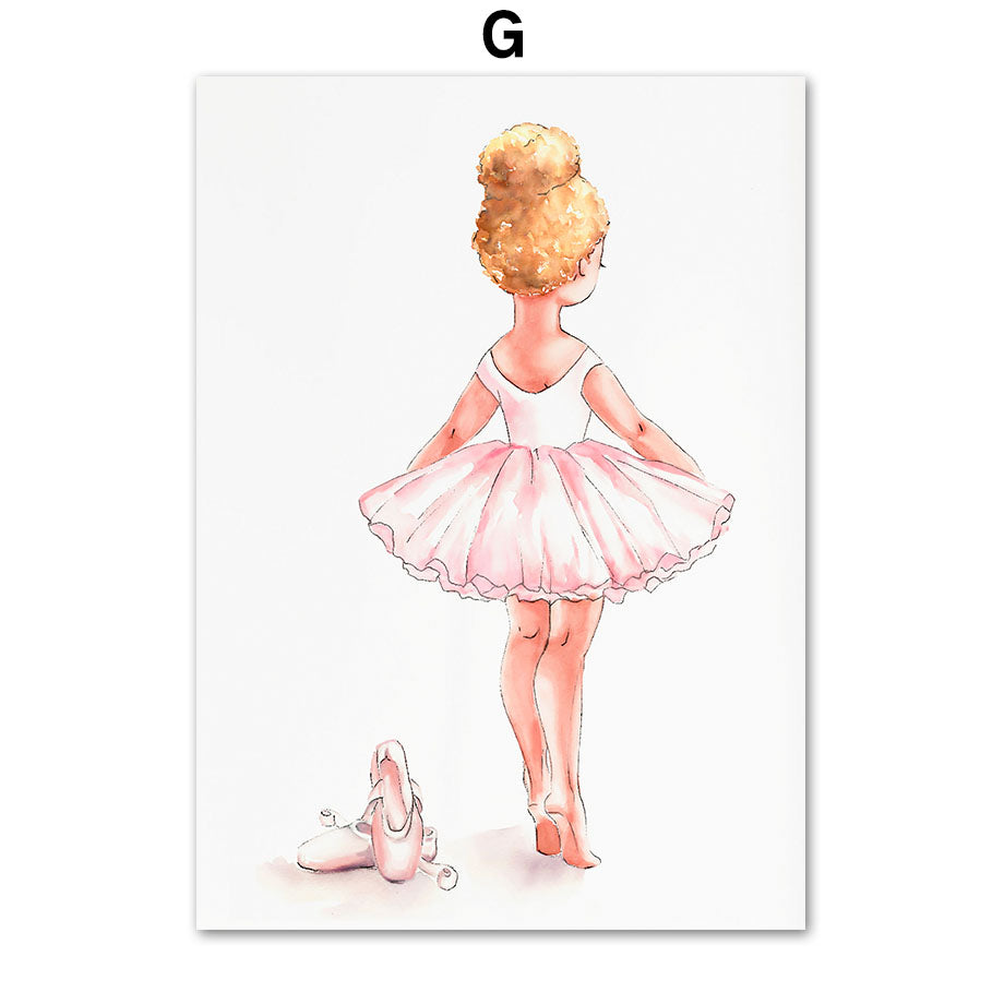 Peinture sur toile d'art Posters pour la décoration de la chambre des enfants