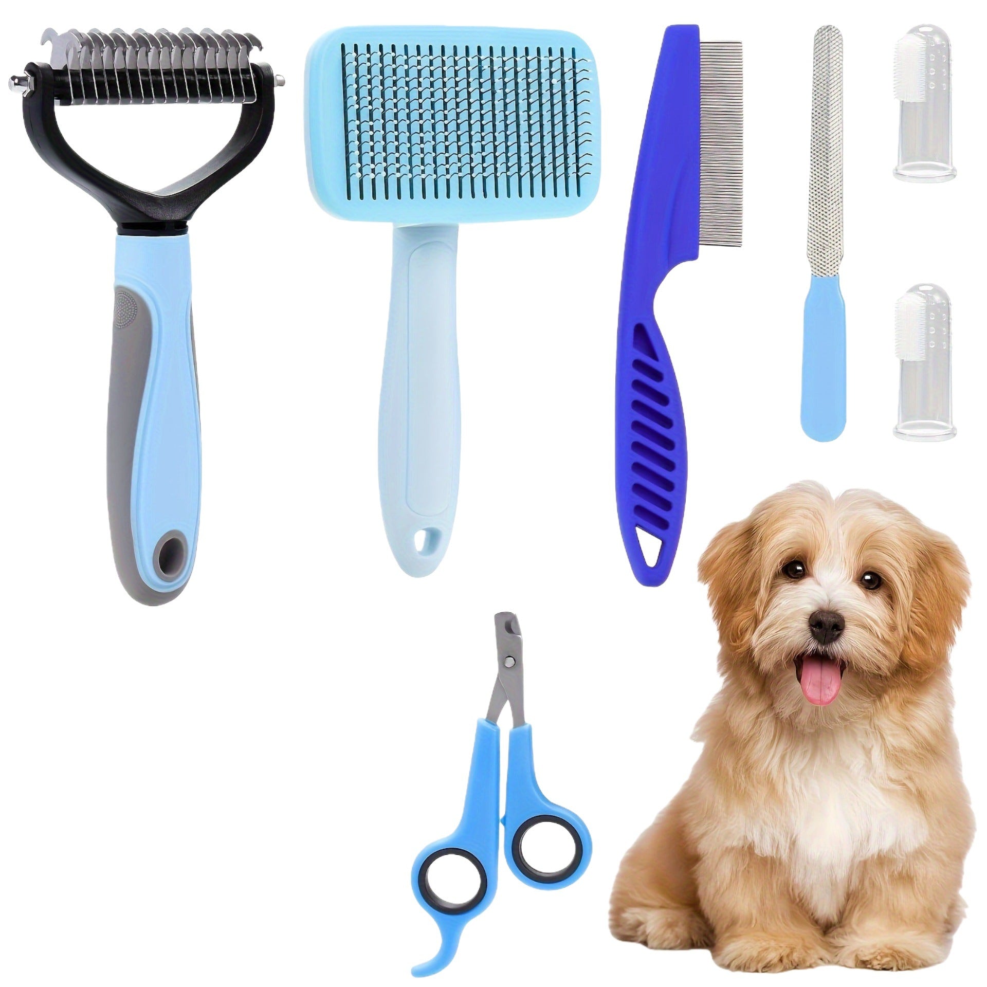 Pinceau à pince à ongles et brosse à dents en silicone