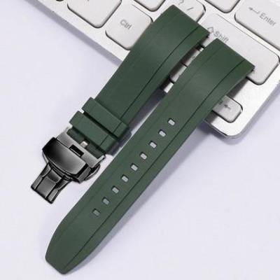 Bracelet de libération rapide en caoutchouc 22mm