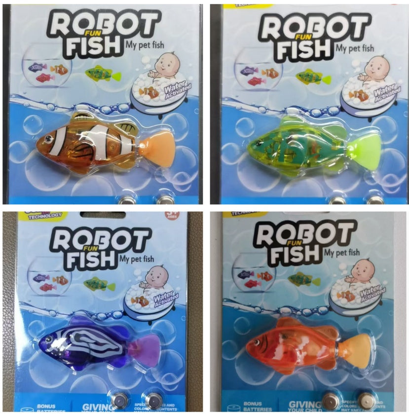 Animal Fish Simulation Light-Activated Clownfish Bathtub and Splashing Toy