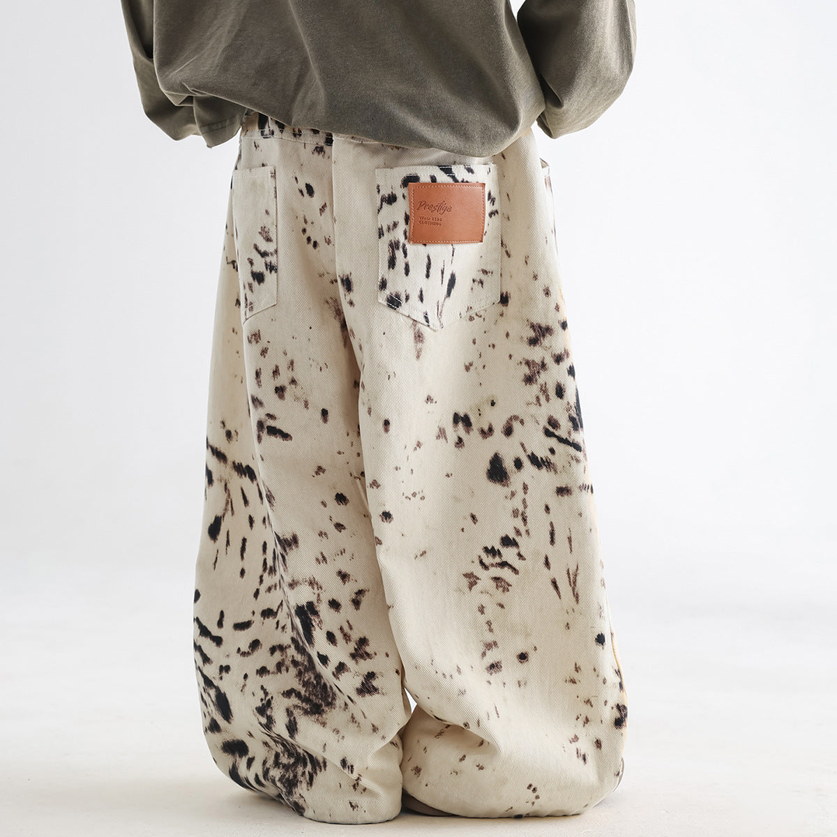Enfants Leopard-print coréen Pantalon casual