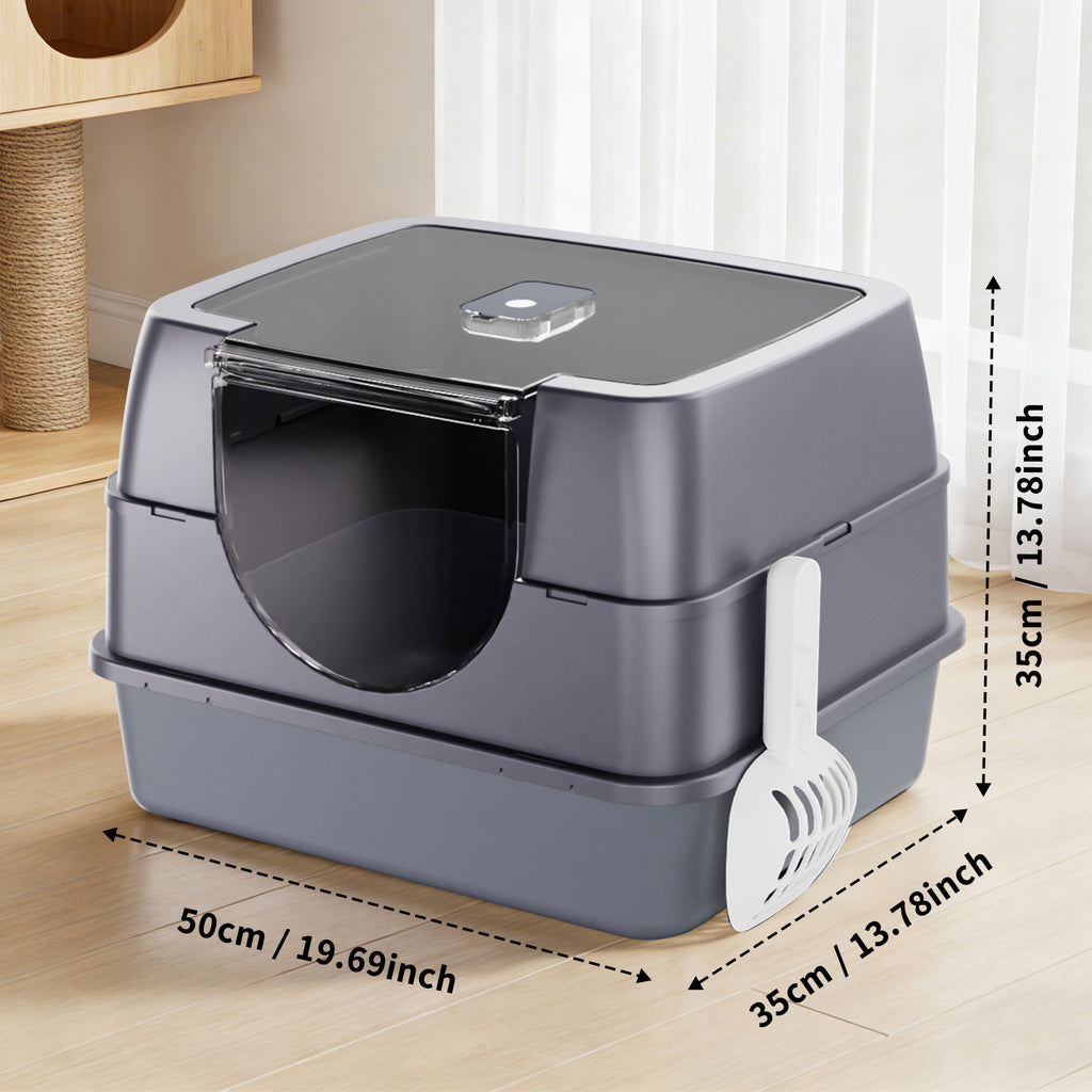 Uniquement prise de soi---Galaxy Entièrement fermé Cat Litter Box