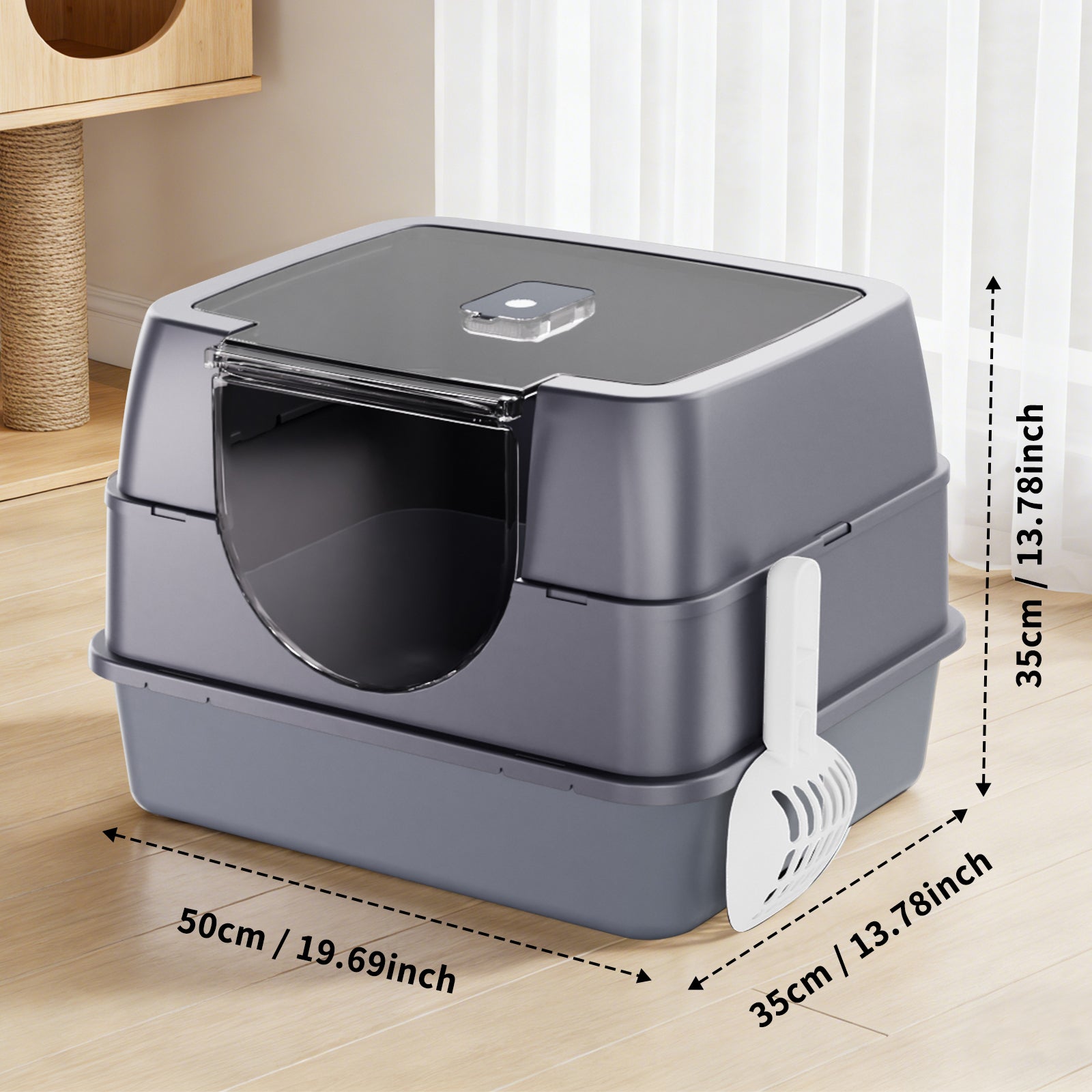 Uniquement prise de soi---Galaxy Entièrement fermé Cat Litter Box