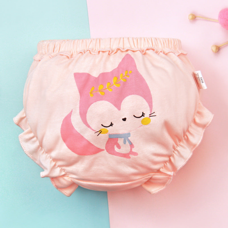 Short de style coréen Slip pour enfants Sous-vêtements pour filles sans Pp