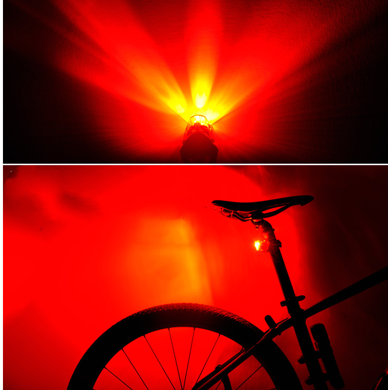 Vélo Tail Light Sécurité Tail Light Night Riding Light