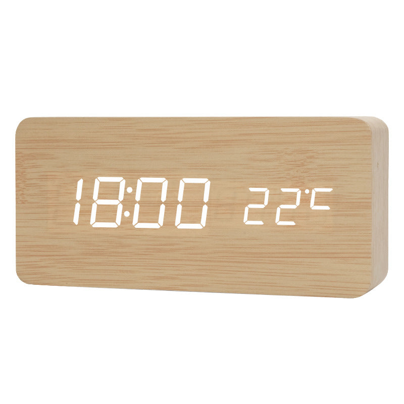 LED Lumineuse horloge murale électronique de mode