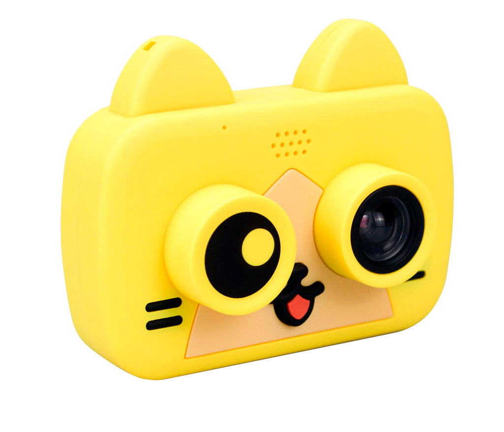 Cartoon chaton enfant appareil photo numérique