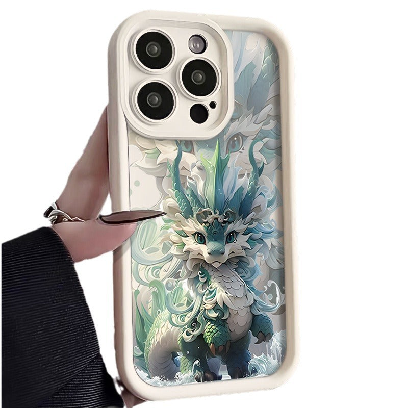 Boîtier de téléphone de protection en silicone givré