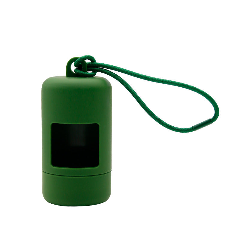 Porte-bags portable en PVC Poop