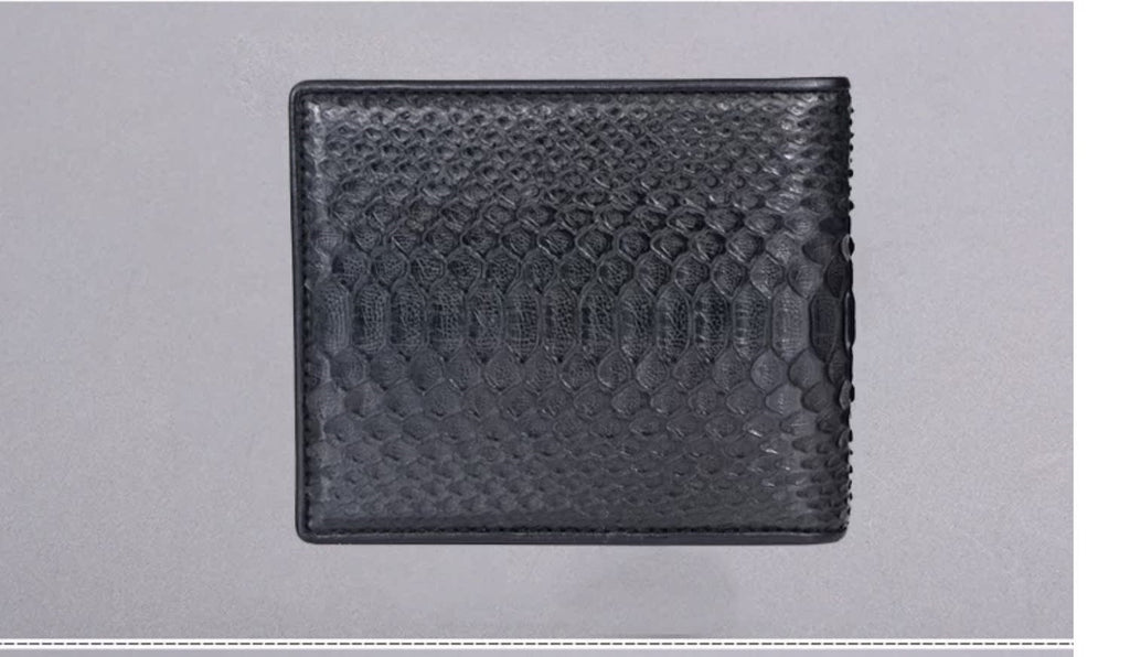 Portefeuille horizontal de grande capacité en cuir occasionnel court pour hommes