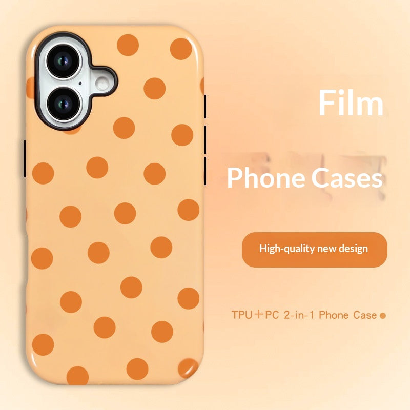 Film Glossy Two-in-one Phone Drop-proof Case