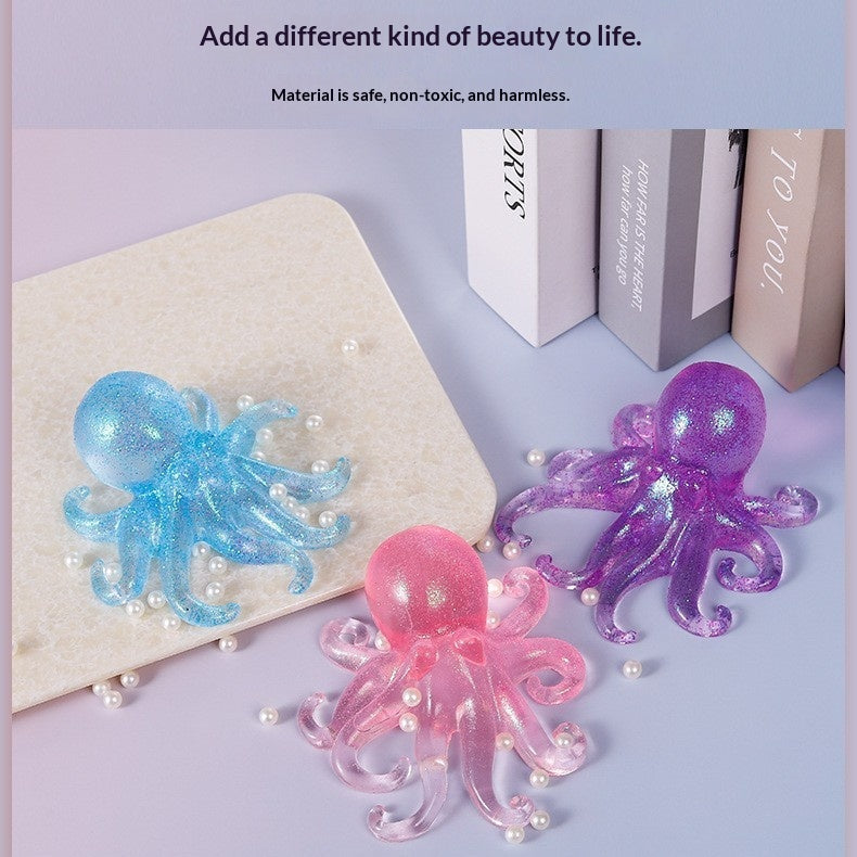 Octopus et calmars Squishy Jouets ultra doux