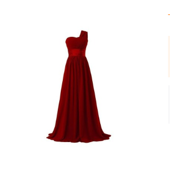Robe longue de banquet multicolore