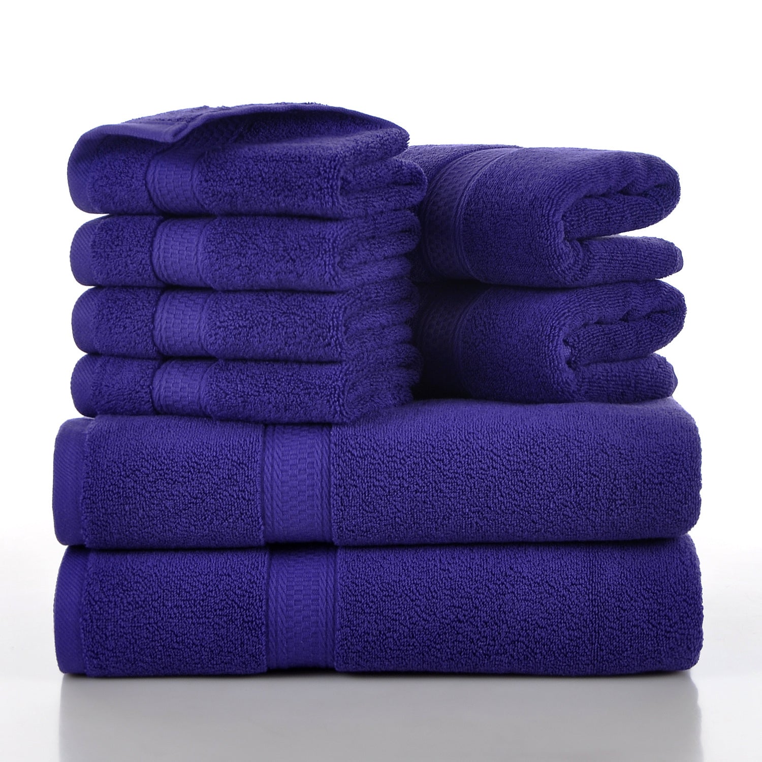 Serviettes de ménage Ensemble de huit pièces doux et absorbant