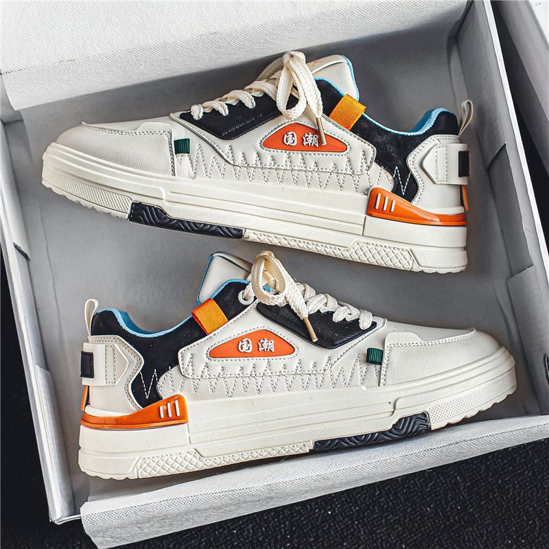 Printemps National Style tendance Sports Blanc Chaussures Étudiant Baskets Casual polyvalents
