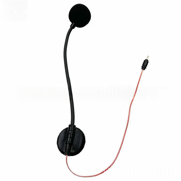 Casque de moto Intercom Microphone sans batterie