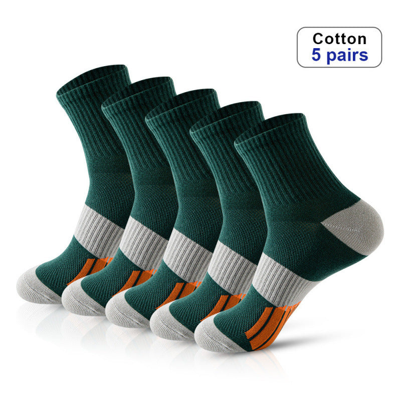 Chaussettes en tube moyen pour hommes