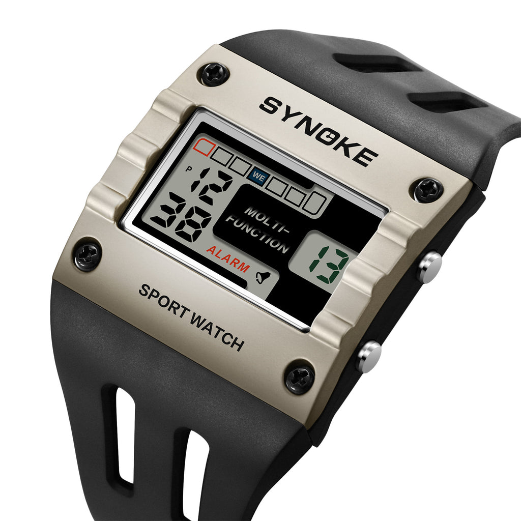 Homme en alliage de sport Smartwatch avec un grand affichage et un design résistant à l'eau