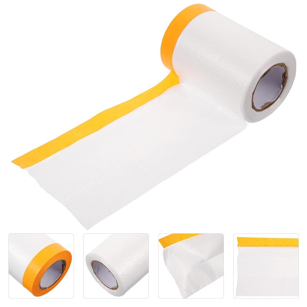 2PCS pré-enregistré papier massique peinture peinture peinture protéger film imperméable 55CMX20M