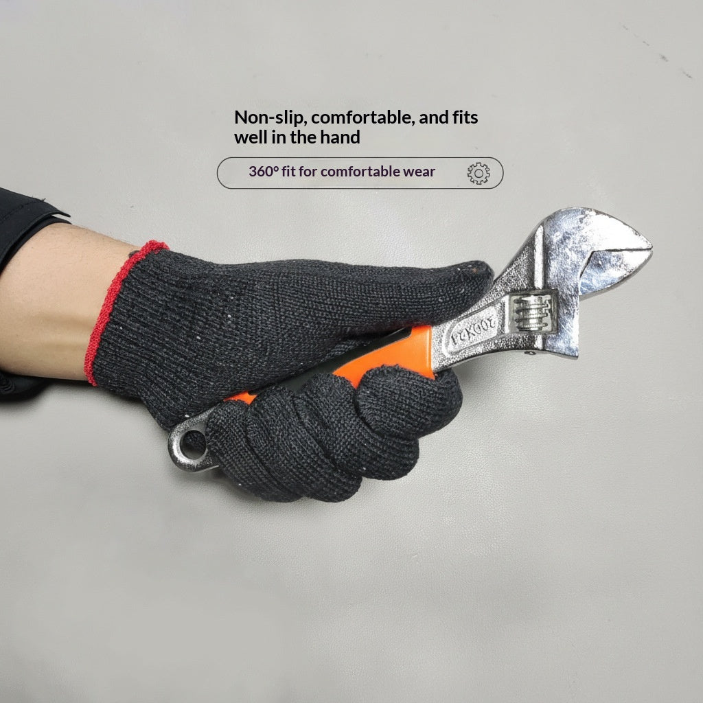 Gants de travail épais résistants à l'huile et à l'abrasion