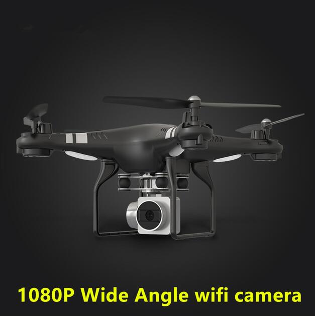 SH5H Mini télécommande Hélicoptère sans pilote 1080P Large Angle WIFI FPV