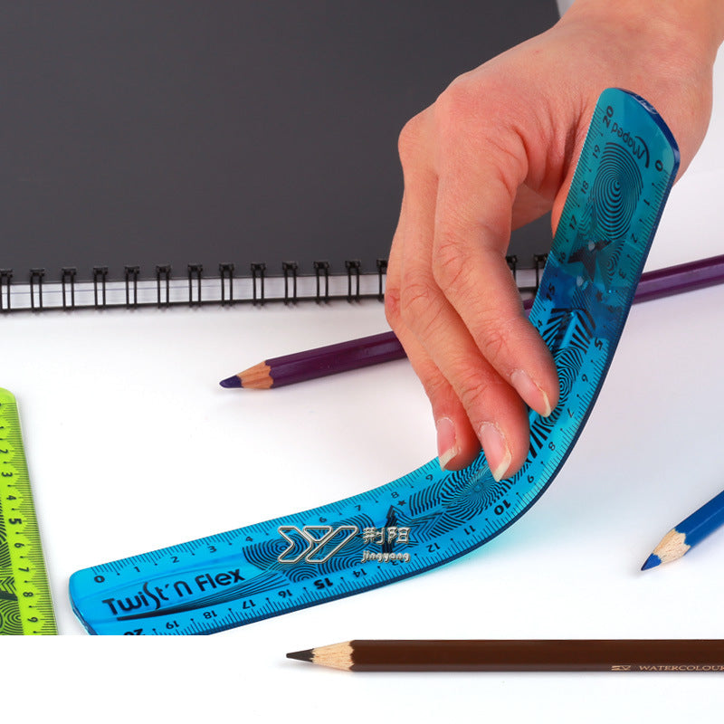 Règle en plastique 30cm règle souple