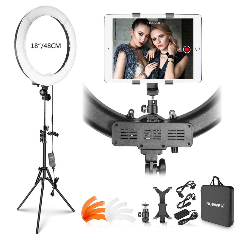 18" LED Ring Light Fill Light Mobile Phone Video Shooting Photo Light