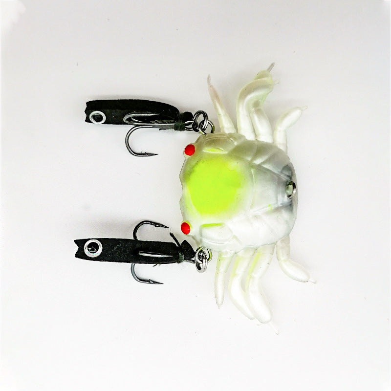 Crabe Lure Submersible Long S Paquet Lead Trois Crochets Lure Bait