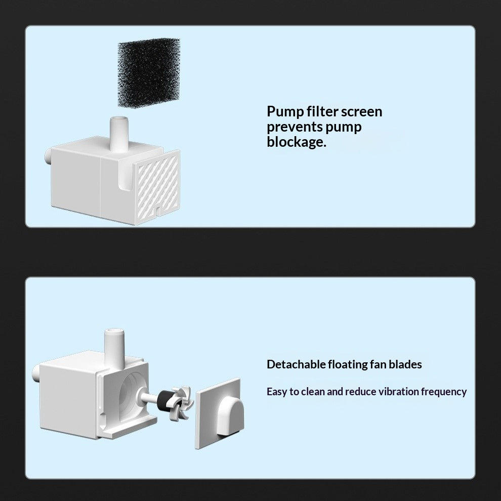 Fontaine d'eau pour animaux intelligents Distributeur d'eau sans fil en acier inoxydable