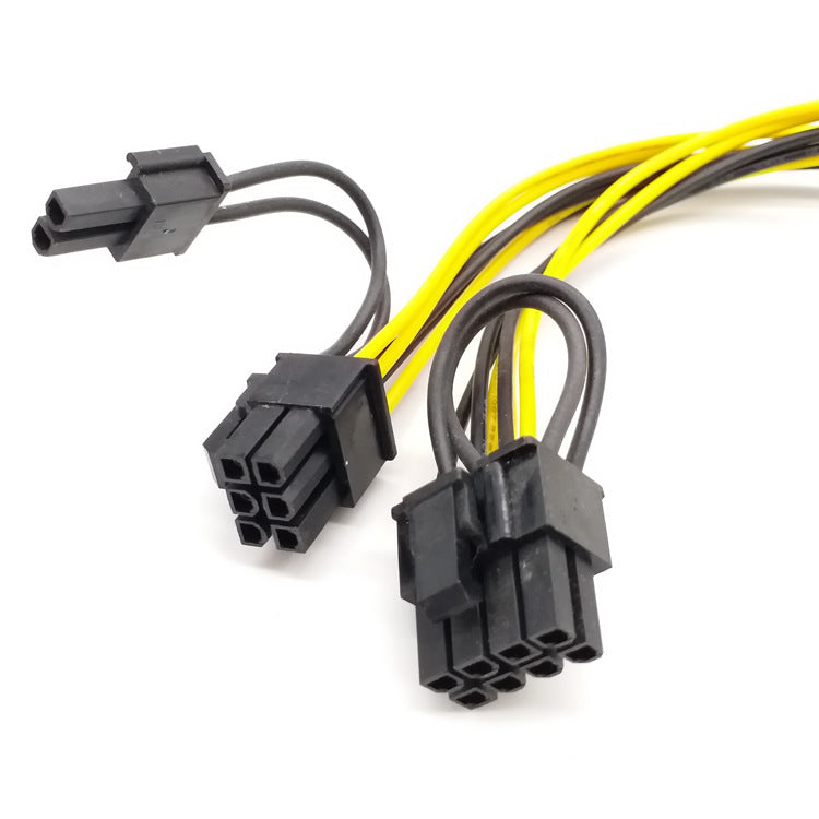 6P to Dual 8P Graphics Power Cable 6P to 62 Graphics Power Cable