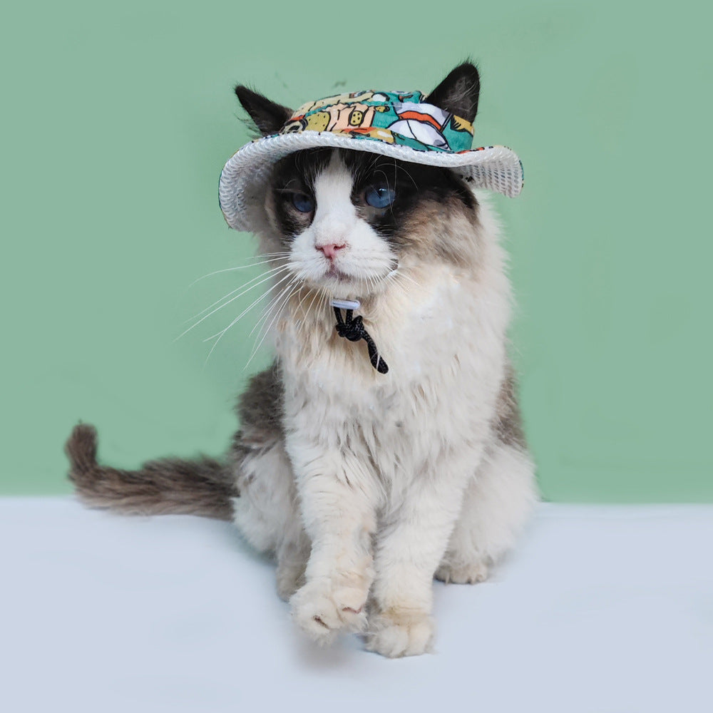 Chapeau extérieur respirant de protection solaire